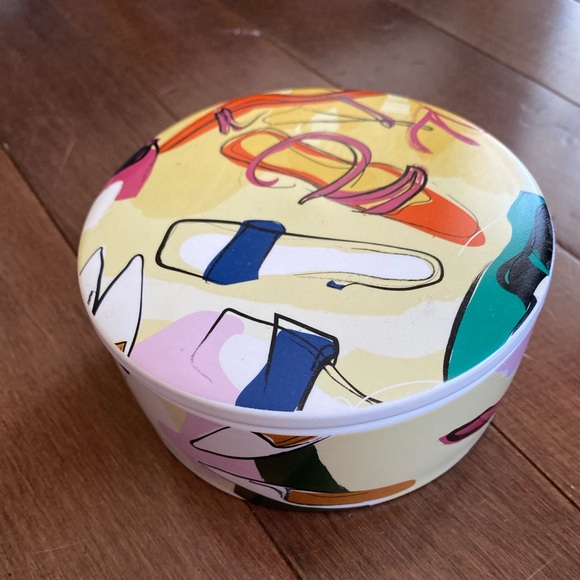 Rachel Joanis Ceramic Trinket Dish Round Box Nota - Picture 2 of 9